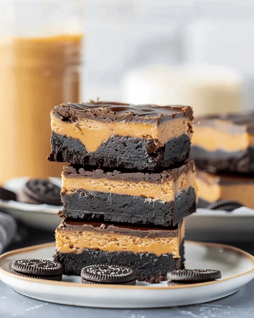 Oreo Peanut Butter Bars