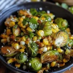 Mexican Street Corn Brussels Sprouts