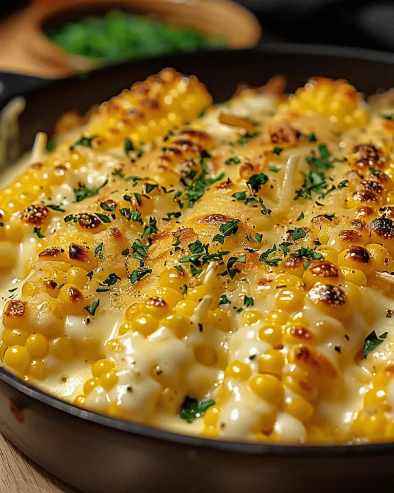 Cheesy Garlic Butter Corn