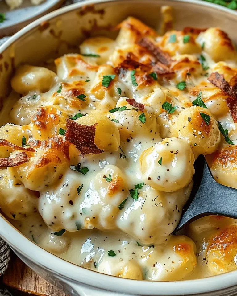 Creamy Crack Chicken Gnocchi