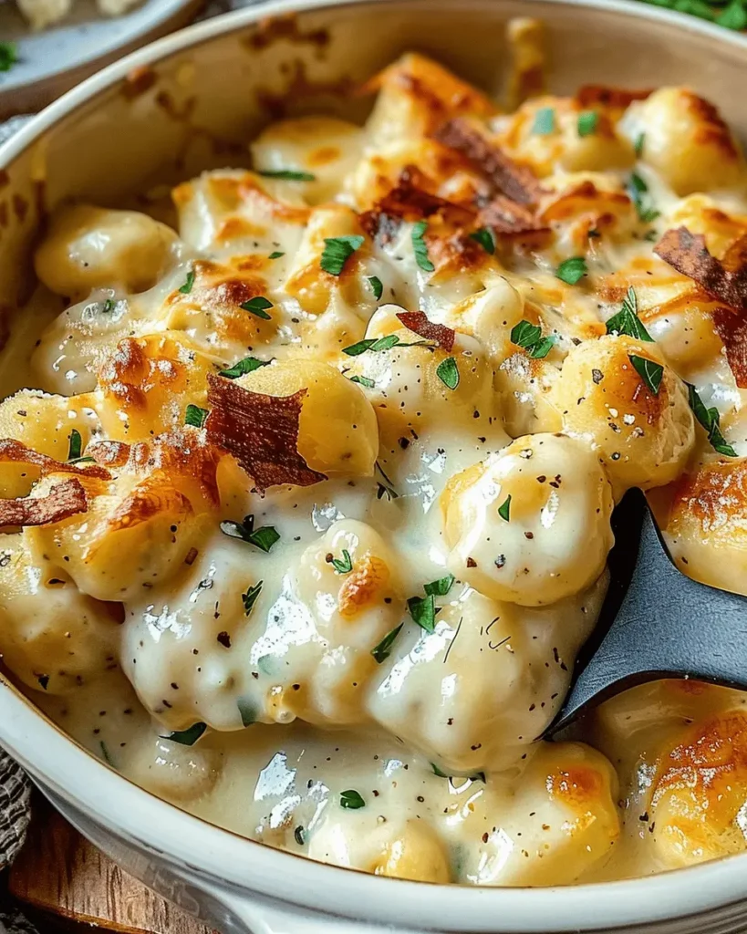Creamy Crack Chicken Gnocchi