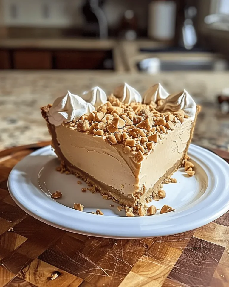 Amish Peanut Butter Cream Pie