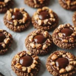 Chocolate Hazelnut Crunch Cookies