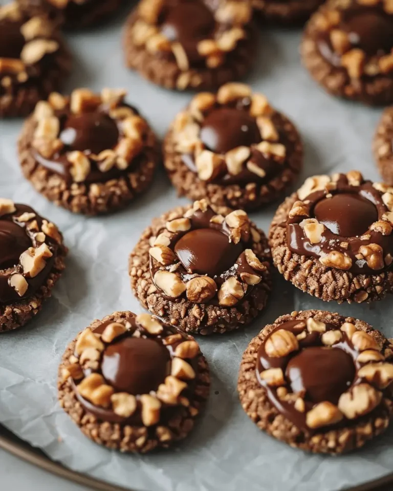 Chocolate Hazelnut Crunch Cookies