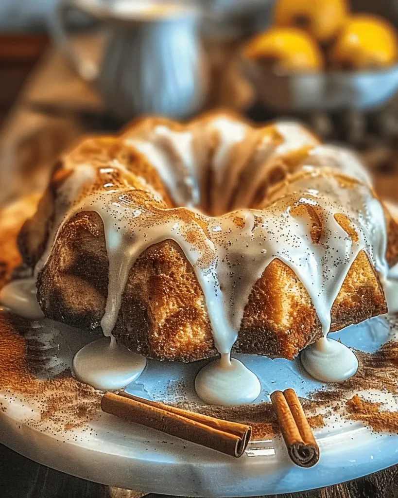 Snickerdoodle Bundt Cake