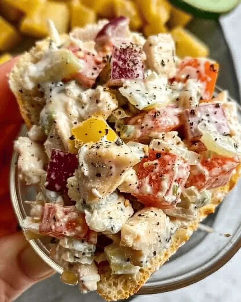 Italian Grinder Chicken Salad