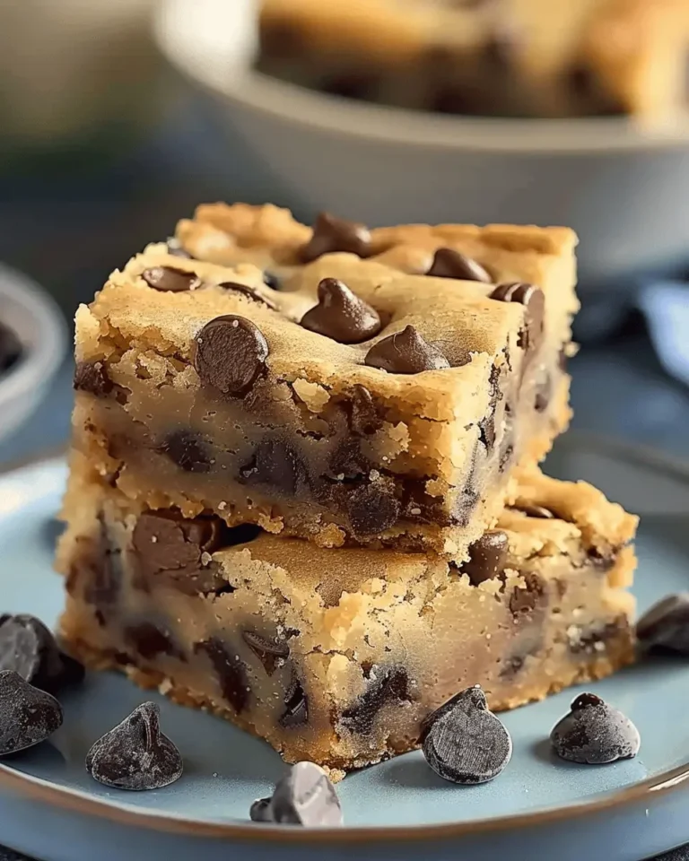 Chocolate Chip Cookie Bars