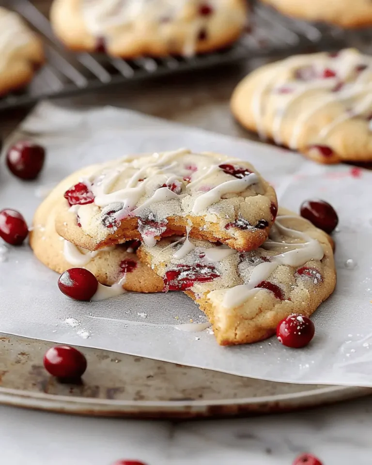 Christmas Cranberry Orange Cookies