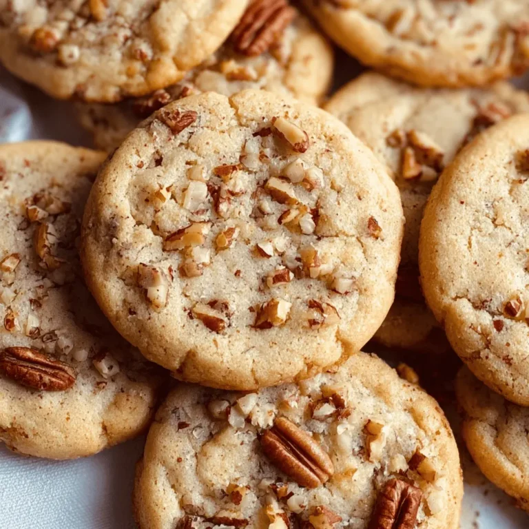 Butter Pecan Cookies