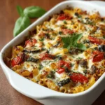 Mediterranean Vegetable Pasta Bake