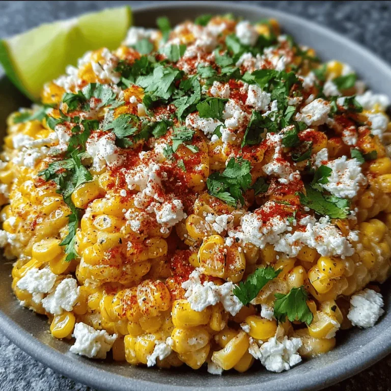 Mexican Street Corn Salad