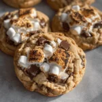 S'more's Scooted Chocolate Chip Cookies