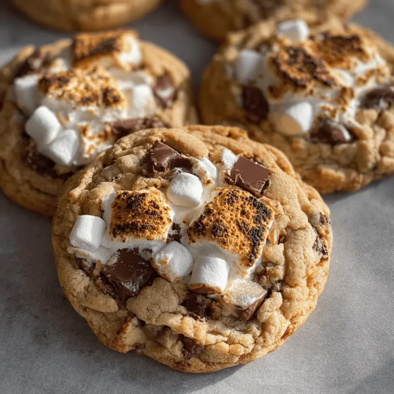 S'more's Scooted Chocolate Chip Cookies
