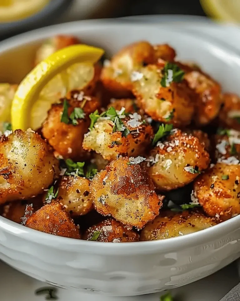 Air Fryer Lemon Chicken Bites