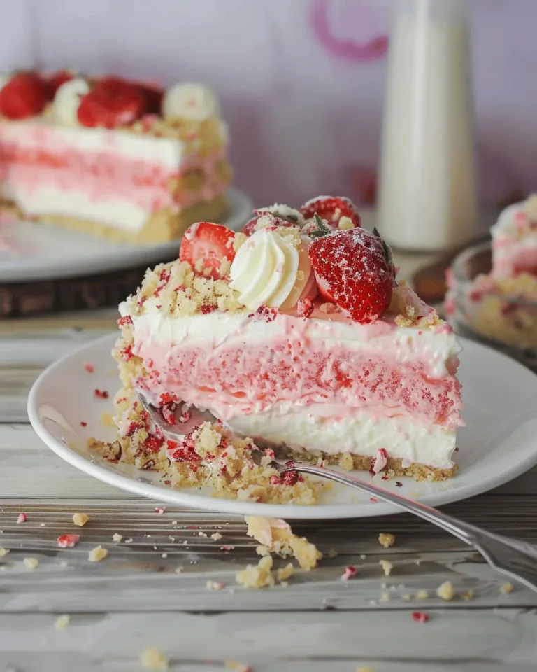 Strawberry Crunch Cheesecake
