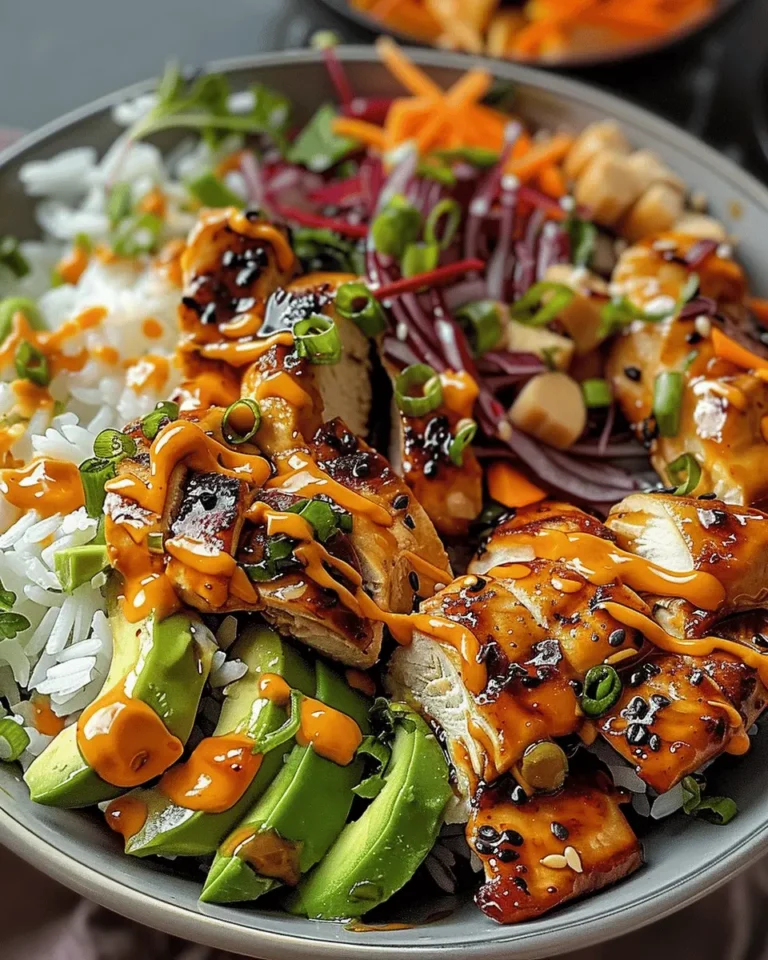 Spicy Maple Chicken & Coconut Rice