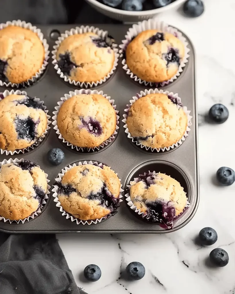 Blueberry Protein Muffins