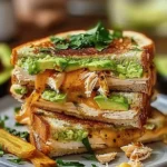 Chicken Avocado Melt Sandwich
