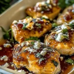 Feta Chicken Dish