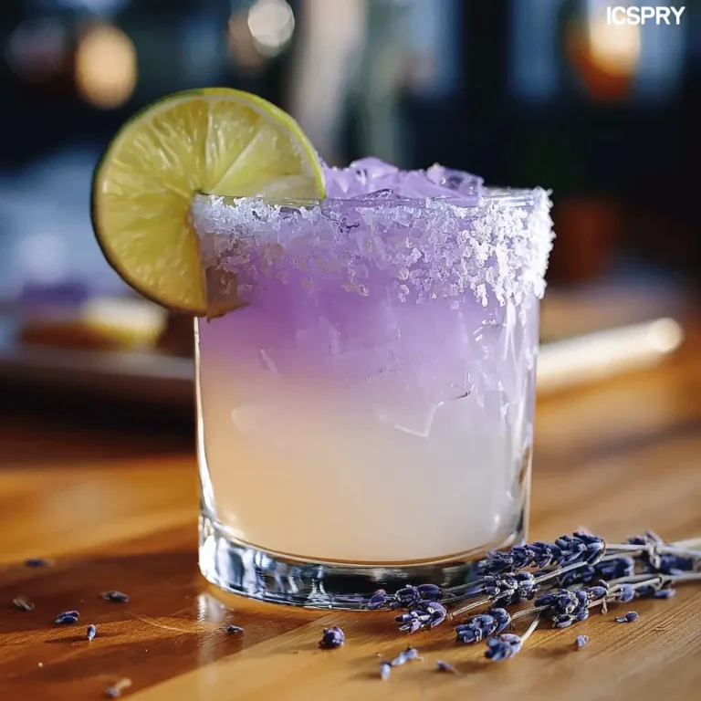 Coconut Lavender Margarita