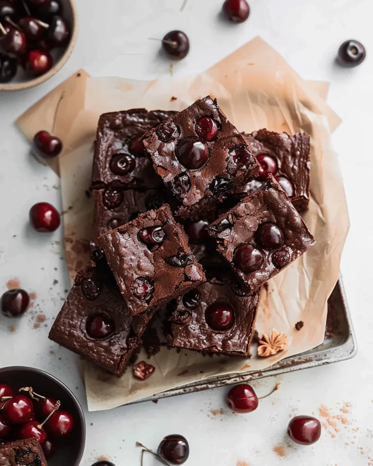 Chocolate Cherry Brownies