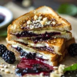 Balsamic Blackberry Bliss Grilled Cheese