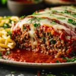 Stuffed Italian Meatloaf