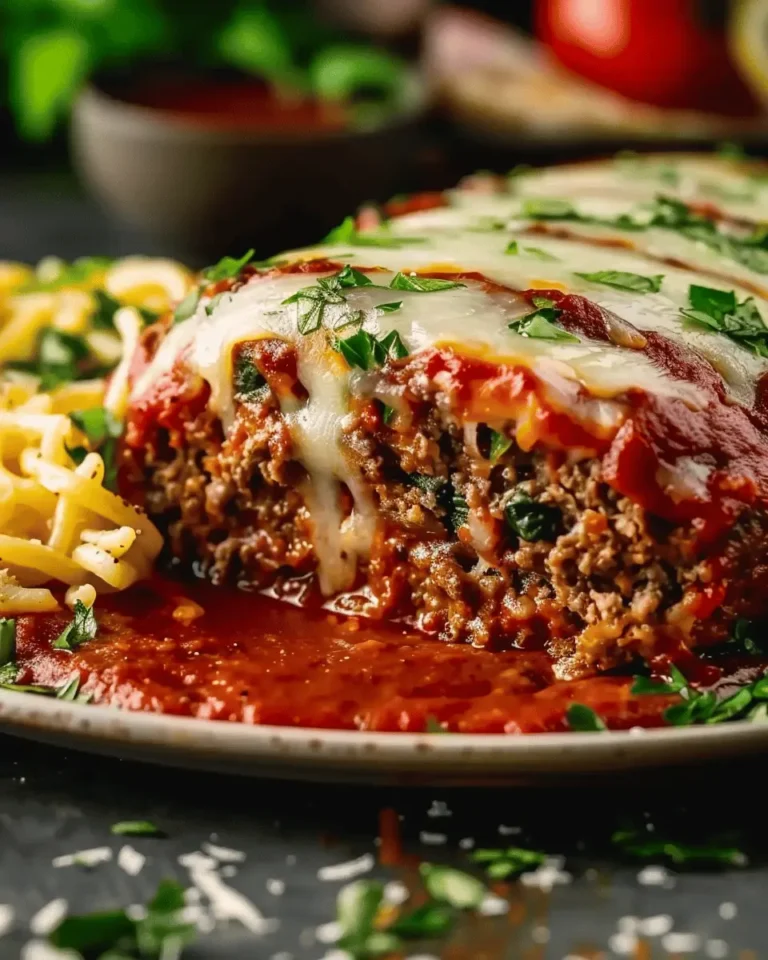 Stuffed Italian Meatloaf