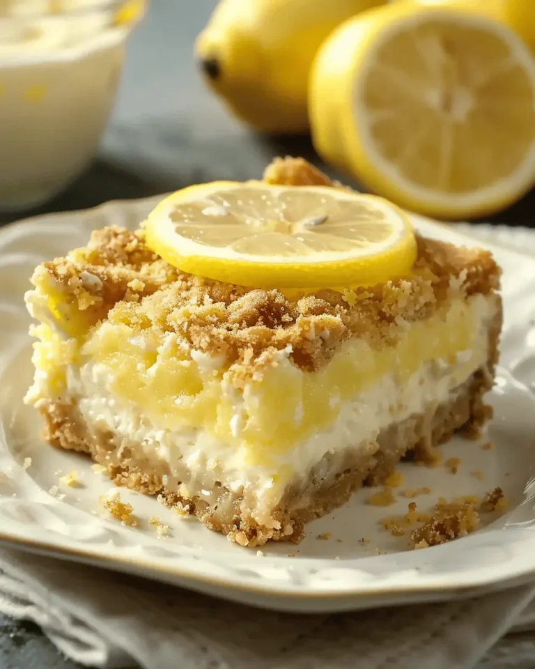 Lemon Cream Cheese Dump Cake