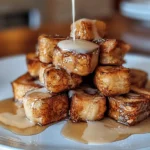 Cinnamon Roll French Toast Bites
