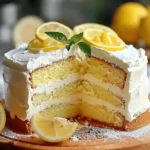 Italian Lemon Cream Cake