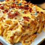 Spicy Southern Cheesy Chicken Spaghetti Casserole