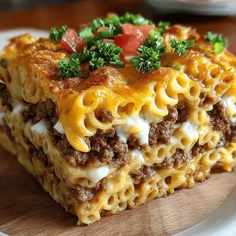 Big Mac Casserole