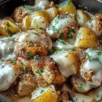 Garlic Parmesan Crockpot Chicken and Potatoes