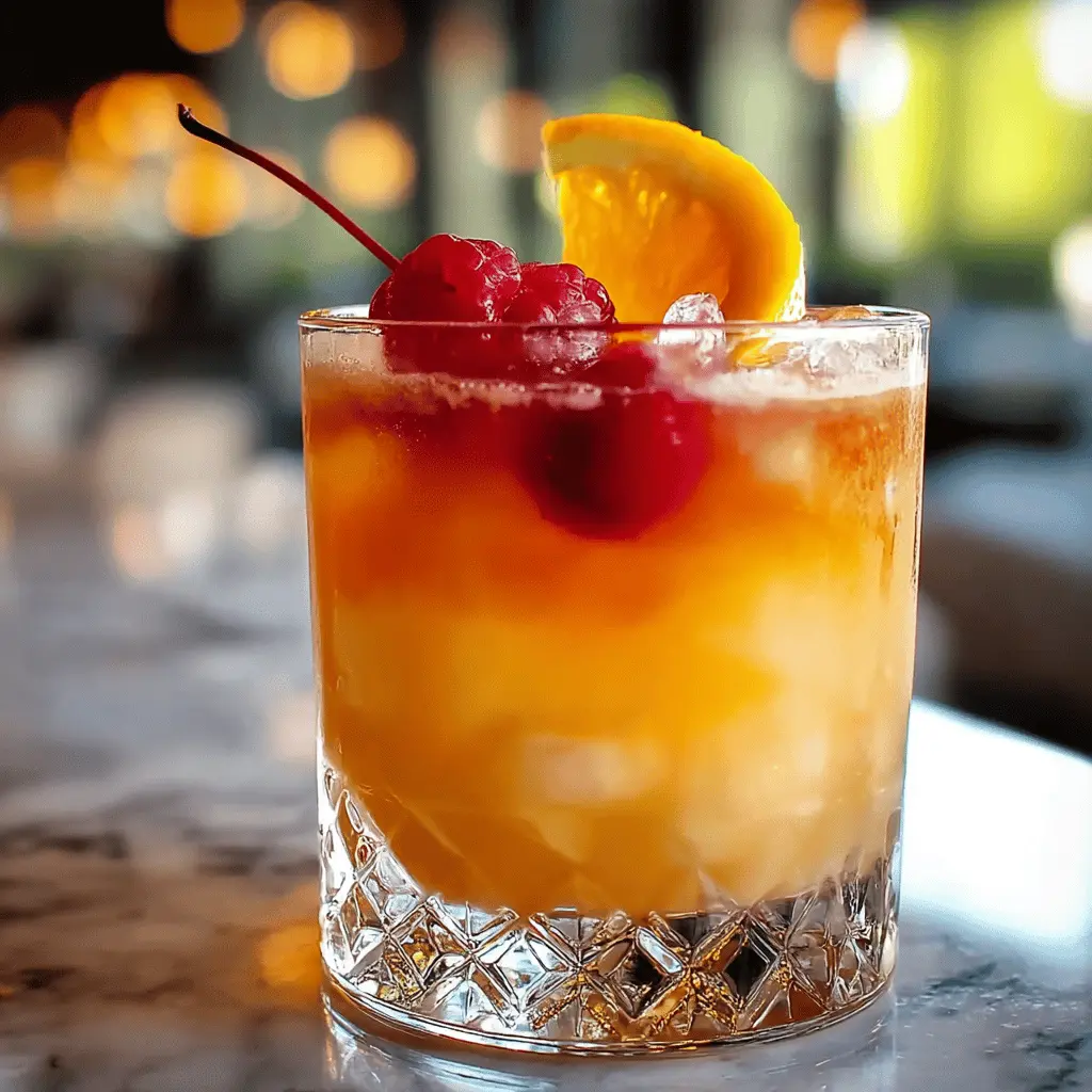 Amaretto Island Punch