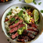 Cilantro Lime Steak Bowls