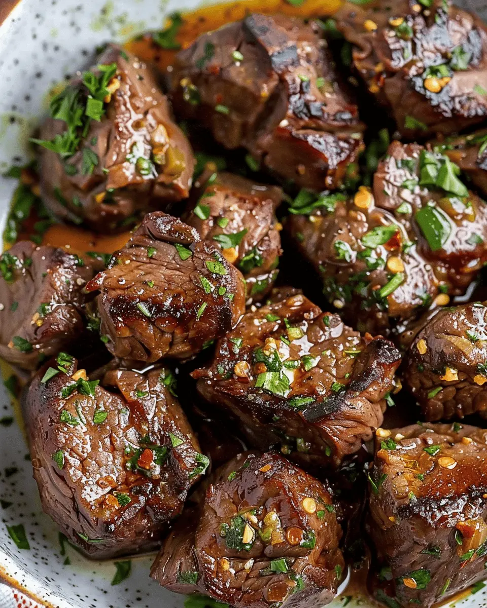 Air Fryer Garlic Butter Steak Bites: Juicy Flavor in Minutes