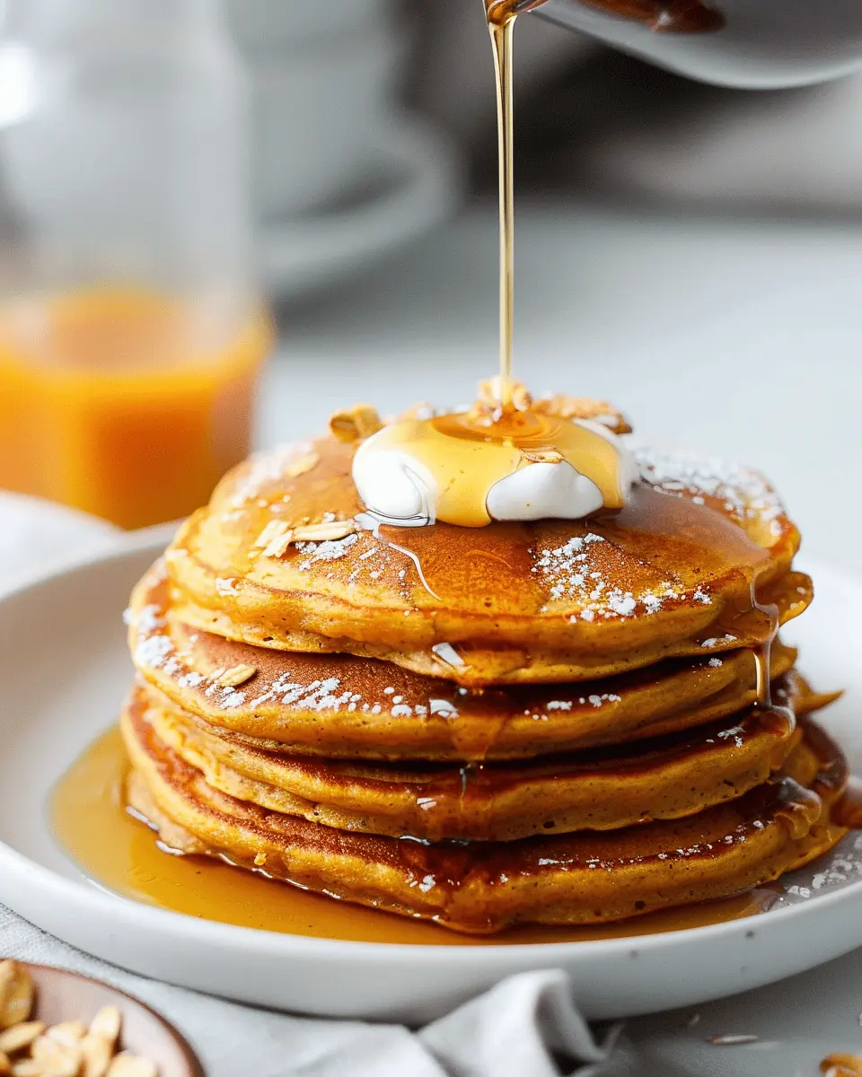 Blender Oatmeal Pumpkin Pancakes: Easy, Wholesome Fall Flavor