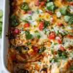 Chicken Burrito Casserole