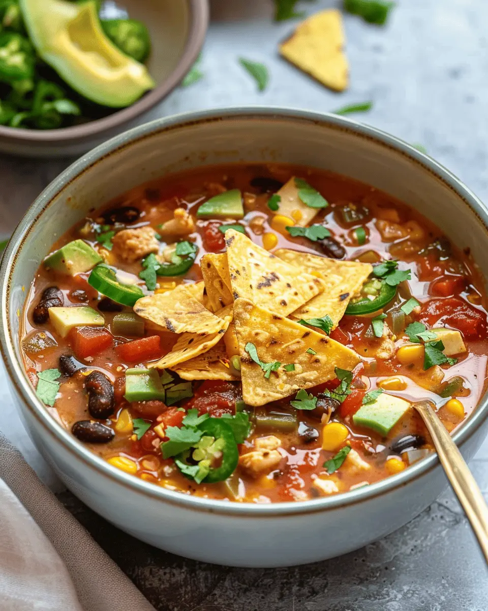 Crockpot Vegetarian Tortilla Soup: A Cozy and Easy Recipe