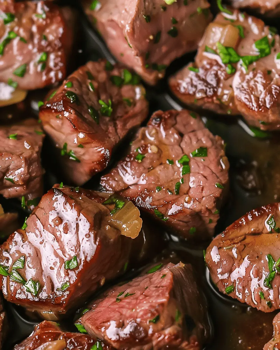 Garlic Butter Steak Bites: Easy Indulgence for Home Chefs