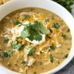 Green Chile Chicken Enchilada Soup