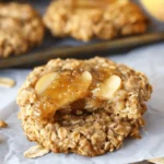 Healthy Apple Pie Oatmeal Cookies