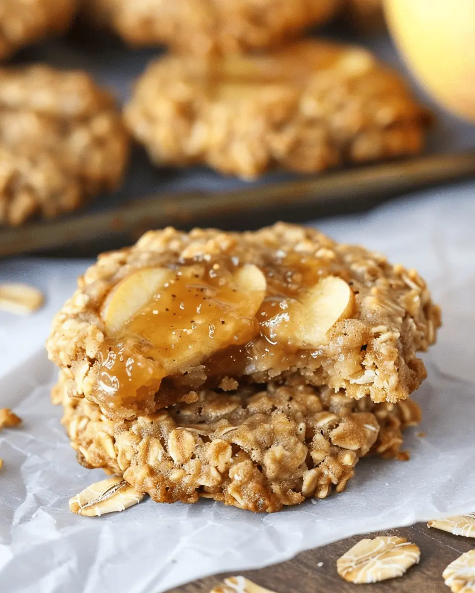 Healthy Apple Pie Oatmeal Cookies: The Best Guilt-Free Treat