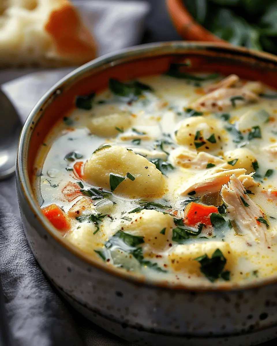 Olive Garden Chicken Gnocchi Soup: Easy Recipe for Comfort Food