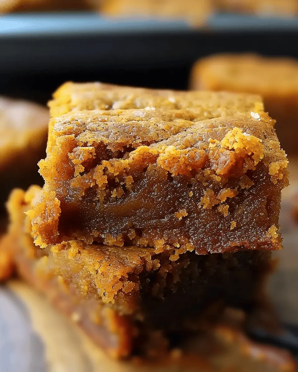 Pumpkin Maple Blondies: Indulgent Fall Treats for Cozy Days