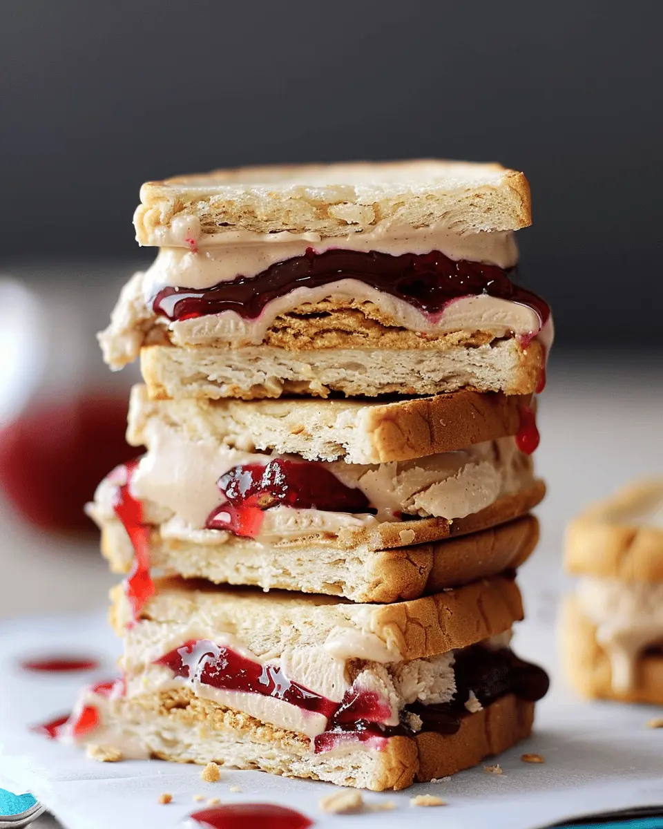 PB&J Ice Cream Sandwiches: The Best Comfort Treat for Summer