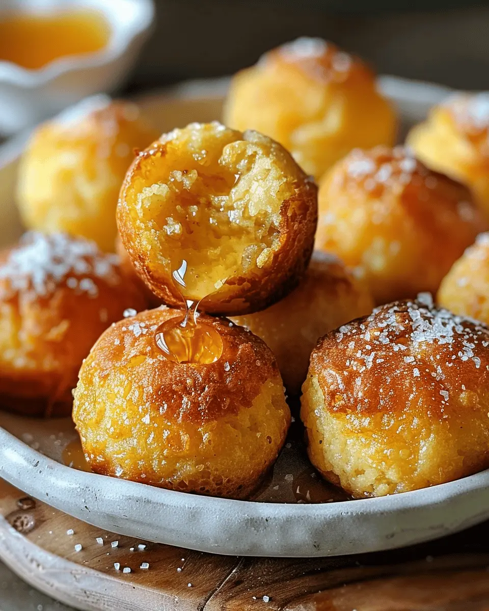 Southern-Style Honey Butter Cornbread Poppers: Irresistibly Easy Treats