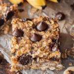 Banana Oatmeal Bars