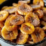 Cinnamon-Sugar Air Fryer Banana Chips